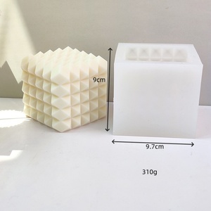 แม่พิมพ์เรซิ่นรูปทรงเรขาคณิตสำหรับทำเทียนหอมตกแต่งบ้าน ขายส่ง - Product Image 6