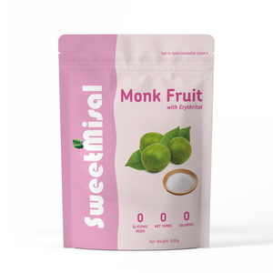 Edulcorante Keto Sin Calorías, Reemplazo Natural del Azúcar, Fruta del Monje, Alulosa, Sin OMG, Vegano, Sin Gluten, Índice Glucémico 0 - Product Image 1