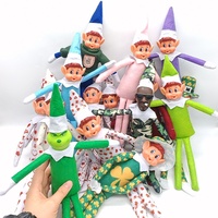 Vente chaude Elf Doll Bookshelf Ornement Décoration de Noël transfrontalière et Pâques Stock Factory Wholesale pour le commerce extérieur