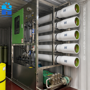 เครื่องกรองน้ำระบบโซลาร์แบบตู้คอนเทนเนอร์ขนาดใหญ่ รุ่น Cdro-100tpd กำลังการผลิตสูง สำหรับน้ำดื่ม พร้อมระบบกรองเกลือน้ำสูง - Product Image 1