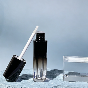 Tube vide de 6 ml pour gloss à lèvres, dégradé noir, en plastique, avec applicateur doe foot, pour teinte à lèvres, correcteur, emballage cosmétique, vente en gros - Product Image 1