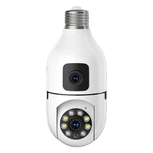 360 toàn cảnh nhà an ninh tầm nhìn ban đêm CMOS cảm biến và 1-năm bảo hành 1080P <span class=keywords><strong>WIFI</strong></span> không dây Ánh Sáng Bóng đèn máy ảnh - Product Image 1