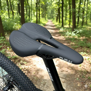 <span class=keywords><strong>Selle</strong></span> <span class=keywords><strong>de</strong></span> vélo <span class=keywords><strong>de</strong></span> route Eva en cuir légère et confortable <span class=keywords><strong>VTT</strong></span> Siège pour <span class=keywords><strong>femme</strong></span> Style simple avec fonction <span class=keywords><strong>de</strong></span> ventilation - Product Image 6