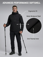 Tela Impermeable, Cortavientos y Cálida, 92% Poliéster, 8% Elastano, Tejido Laminado con TPU, Jacquard a Cuadros, Polar, Softshell
