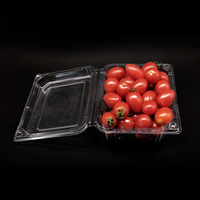Boîtes en plastique pour fruits en gros, boîtes en plastique transparentes pour légumes