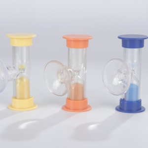Jouet éducatif minuteur sensoriel en forme de sablier à ventouse pour les activités d'apprentissage des enfants - Product Image 4