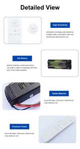 BLDC Thông Minh Quạt Trần Ánh Sáng Với Wifi Thời Gian Điều Khiển Từ Xa Cao Điện Áp Thấp Chuyển Đổi Động Cơ Kit-JF-DC01 Học Tập Mã - Product Image 4