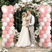 Support de colonne de ballons en gros, support de poteau télescopique pour décoration de fête de mariage et d'anniversaire, ensemble de supports de ballons