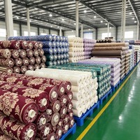 Tissu en microfibre 100 % polyester tissé uni, anti-déchirure, 100 GSM, poids moyen, largeur 98 pouces, 68x68, pour rideaux, fabrication sur mesure directe usine