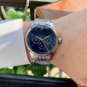 Reloj de Lujo para Hombre, Estilo Portugués, Movimiento Mecánico Personalizado, Esfera de 42 mm, Cristal de Zafiro - Product Image 5