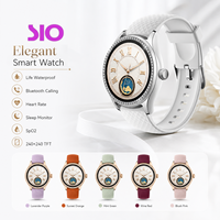 Montre connectée professionnelle 44 mm grand cadran, appels, moniteur de fréquence cardiaque, compatible iOS, chargement magnétique, vente en gros