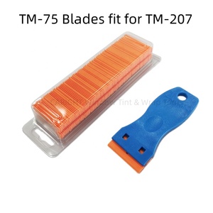 Caright 1.5 inch thay thế làm sạch <span class=keywords><strong>scraper</strong></span> phụ tùng lưỡi đôi cạnh nhựa dao cạo <span class=keywords><strong>scraper</strong></span> lưỡi - Product Image 6