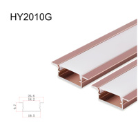 20X10mm LED Bande Profil Encastré En Aluminium Canal Linéaire avec Diffuseur Home Office Celling Wall Light