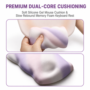 Reposamuñecas Ergonómico y Alfombrilla de Ratón Personalizados, Lindos y Suaves, con Superficie Lisa y Base de PU - Product Image 6