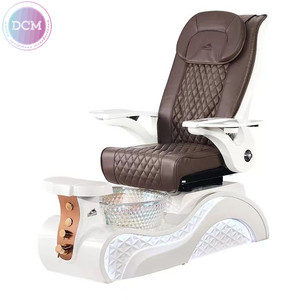 Salón de belleza para uñas, salón de belleza de clase alta, pedicura, manicura, sofá, masaje de lujo, silla ajustable <span class=keywords><strong>Meni</strong></span> Pedi con fregadero - Product Image 4