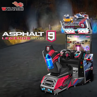 Simulateur de conduite Asphalt 9 Sd, machine d'arcade de course, console de jeu de course automobile, machine de course d'arcade, machine de divertissement