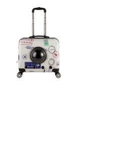 Carrito de transporte portátil para mascotas, nuevo estilo, de plástico acrílico, tipo passeggino, para gatos y cachorros, de fábrica BSCI. - Product Image 6