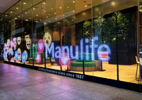 Film holographique ultra léger effet 3D voir à travers l'écran LED flexible haute luminosité P10 affichage LED adhésif Diode LED