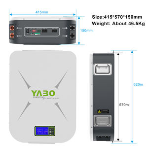 Batterie murale d'alimentation la plus populaire 48V 100Ah Lithium Fer <span class=keywords><strong>Euronet</strong></span> LiFePO4 48V Pack de batterie - Product Image 2