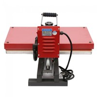 Imprimante à plat par sublimation 8 en 1 40*60cm Machine à presser à chaud manuelle pour t-shirt 220V Semi-automatique État neuf pour utilisation sur les vêtements