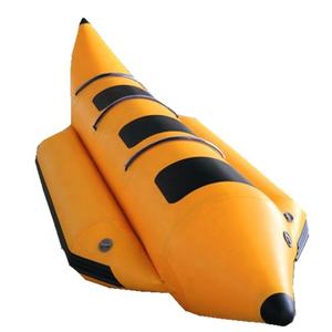 Équipement de parc aquatique d'été Flying Fish Banana Ship 5 Riders Bateau banane gonflable Drop Stitch PVC Vinyle Certifié EN14960 IFUN - Product Image 5