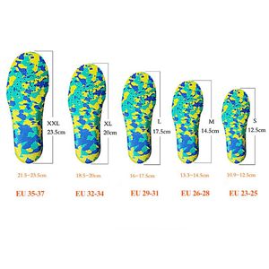 1 paire de semelles orthopédiques EVA pour enfants, soutien de la voûte plantaire, semelles de chaussures de sport, inserts de soins des pieds pour enfants - Product Image 3