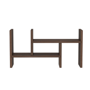 New solid wood <b>desktop</b> <b>shelf</b> for coffee cups and tea sets, corner bookshelf, dining table storage rack - Product Image 4