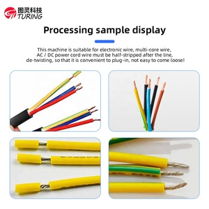 TR-DZ100Xツイストケーブルマシン半自動電源コードケーブルハーフストリップツイストマシン26AWG-14AWG - Product Image 6