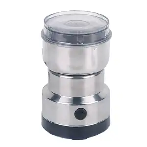 Molinillo de Metal para Cocina, Molinillo Eléctrico de Ajo en Polvo, Pimienta, Comida, Cacahuete, Grano, Especias, Máquina para Cocina