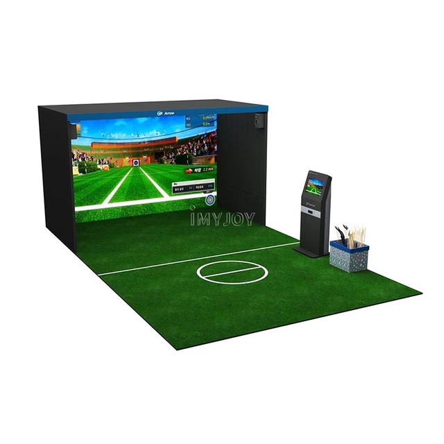 Realistic Sports AR Golf Simulator Interactive Golf Projection Wall Hot Sale Golf Simulator
