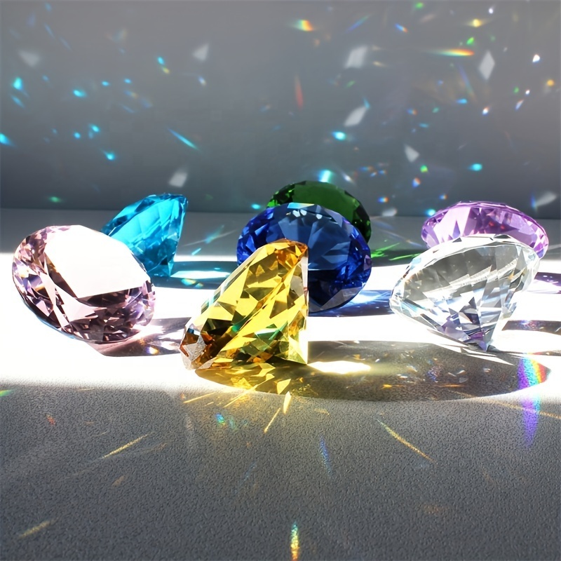 定価11万 新品 CAREERING GLASS OF DIAMOND GOD Crystal Diamond Award Trophies - Customizable Suncatchers
