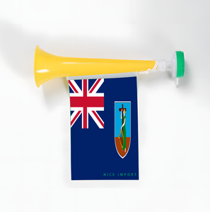 Trompettes en plastique avec drapeaux de la <span class=keywords><strong>Martinique</strong></span> pour encourager lors d'événements sportifs, de remises de diplômes, de défilés, d'événements sportifs nationaux et pour les supporters de football - Product Image 6