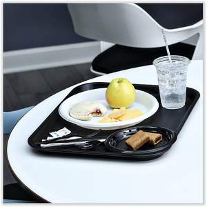 Juego de Cubiertos Desechables Boardwalk de 6 Piezas (Condimento, Tenedor, Cuchillo, Servilleta, Cucharilla) Negros para Fiestas, 250 Unidades/Caja - Product Image 3