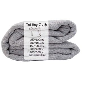 Rouleau poinçon aiguille tissu coton Polyester Double brin moines tapis 0.5m * 0.5m tufting tissu tissu pour la main tufting tapis - Product Image 1