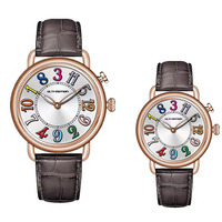 Nouvelle montre mécanique multifonctionnelle unique et créative à engrenages apparents, avec mouvement à heures sautantes et boîtier de mouvement apparent
