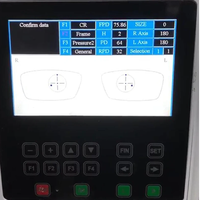 SJG-800 de bord d'objectif automatique 2D meilleure qualité rectifieuse de bord directe d'usine équipement ophtalmique instrument d'ophtalmologie