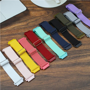 Cinturino sportivo in nylon per <span class=keywords><strong>Samsung</strong></span>/fascia per Fitbit/fascia per cinturini in nylon elasticizzato Huawei 20mm 22mm - Product Image 6