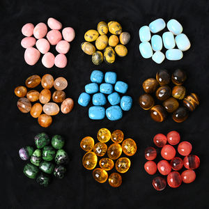 批发散装2-3厘米抛光水晶愈合滚筒石混合材料水晶滚筒石 - Product Image 3