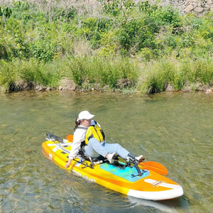 Vélo aquatique à pédales LCO-SPORT SUP pour 1 personne, équipement de kayak - Product Image 2
