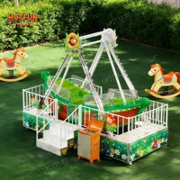 Petite Aire de Jeux pour Enfants, Manèges de Parc d'Attractions, Équipement de Manège Pirate à 12 Places à Vendre