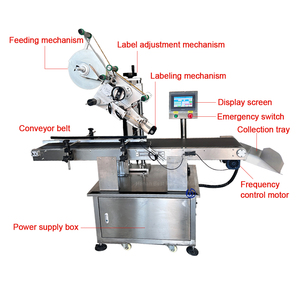 Tùy chỉnh thép không gỉ Máy nhãn, thương mại chuyển phát nhanh hoàn toàn tự động phẳng máy dán nhãn - Product Image 5