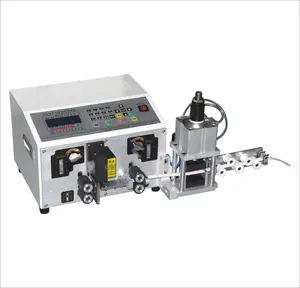 LA-330A Automatic computer cable stripping and twisting wire machine flat ribbon cable cutting stripping and twisting machine