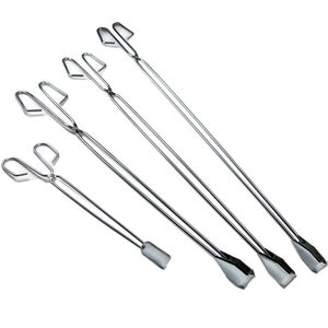 Pince à <span class=keywords><strong>déchets</strong></span> allongée en acier inoxydable, pince à brasero, outil de ramassage, pince de collecte des <span class=keywords><strong>déchets</strong></span> pour agents d'assainissement, usage domestique BD - Product Image 1