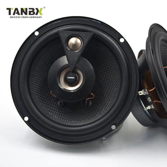 High Quality 6/6.5 Inch Car Audio Coaxial Speaker 2 Way High Power Active Auto Speaker (TB-612B)
