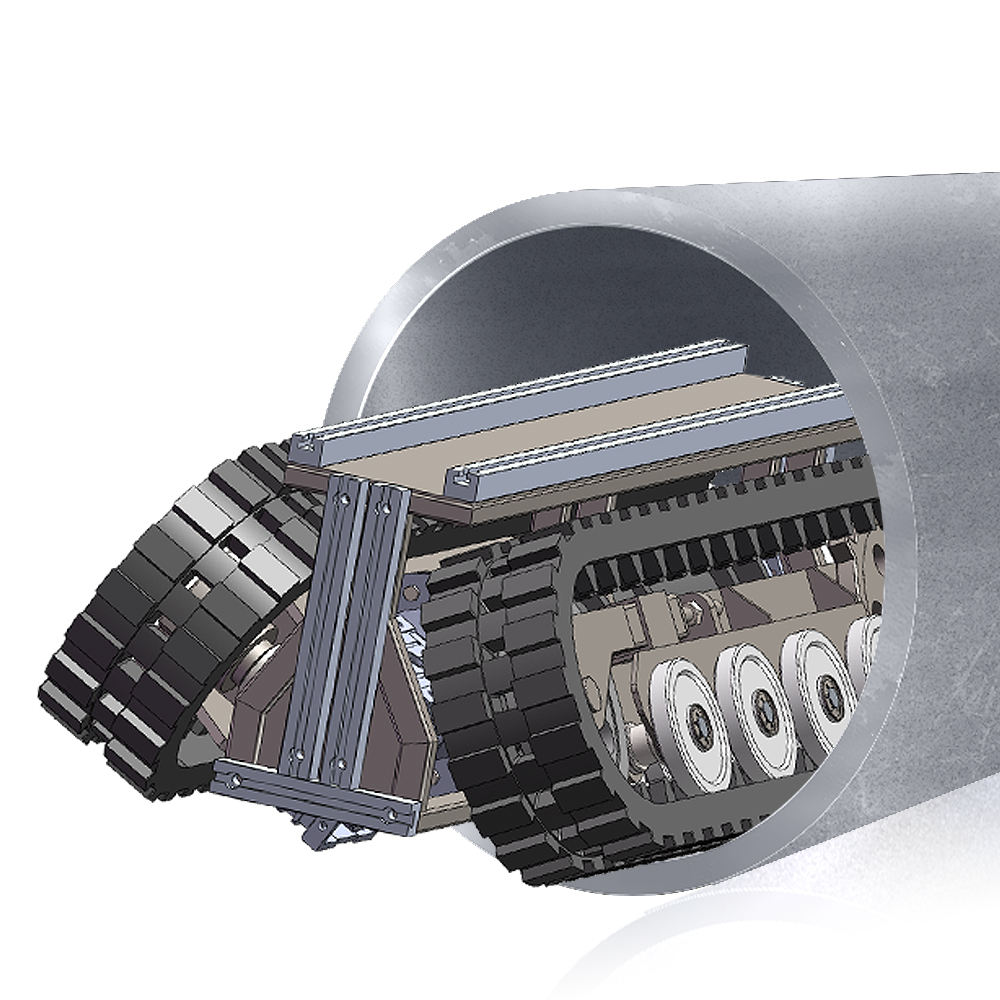Pipe Robotic Crawler S100 Precision Inspection Solutions