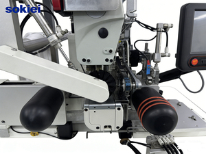 Máquina de Coser Automática Programable de Cama Plana para Cinturillas Elásticas, para Pantalones, Shorts y Faldas Tejidas - Product Image 3