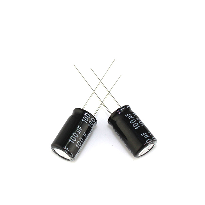 Электролитический конденсатор в мкФ, DIP конденсатор, chong, Алюминиевые Электролитические Конденсаторы