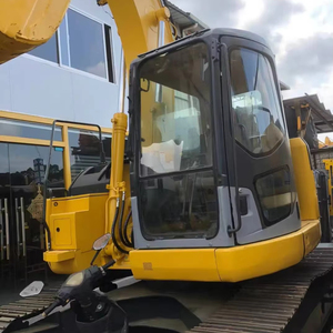 Excavatrice hydraulique sur chenilles Komatsu PC128US d'occasion, chenilles courtes, oscillante, PC128, PC128US, 12T, 12 tonnes, avec PLC - Product Image 3