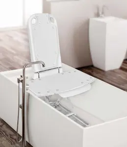 Zirvesi LA-M3 yaşlı ve engelli insanlar için elektrikli yükseklik ayarlanabilir banyo sandalyesi