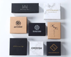 Custom Logo Luxury Sliding Drawer Jewelry <b>Box</b> with Paper <b>Gift</b> Packaging and Handle for Ring and <b>Earring</b> - Product Image 3